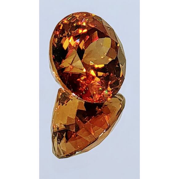 10+ Carat Flawless Round Honey Zircon!! - Picture 7 of 15